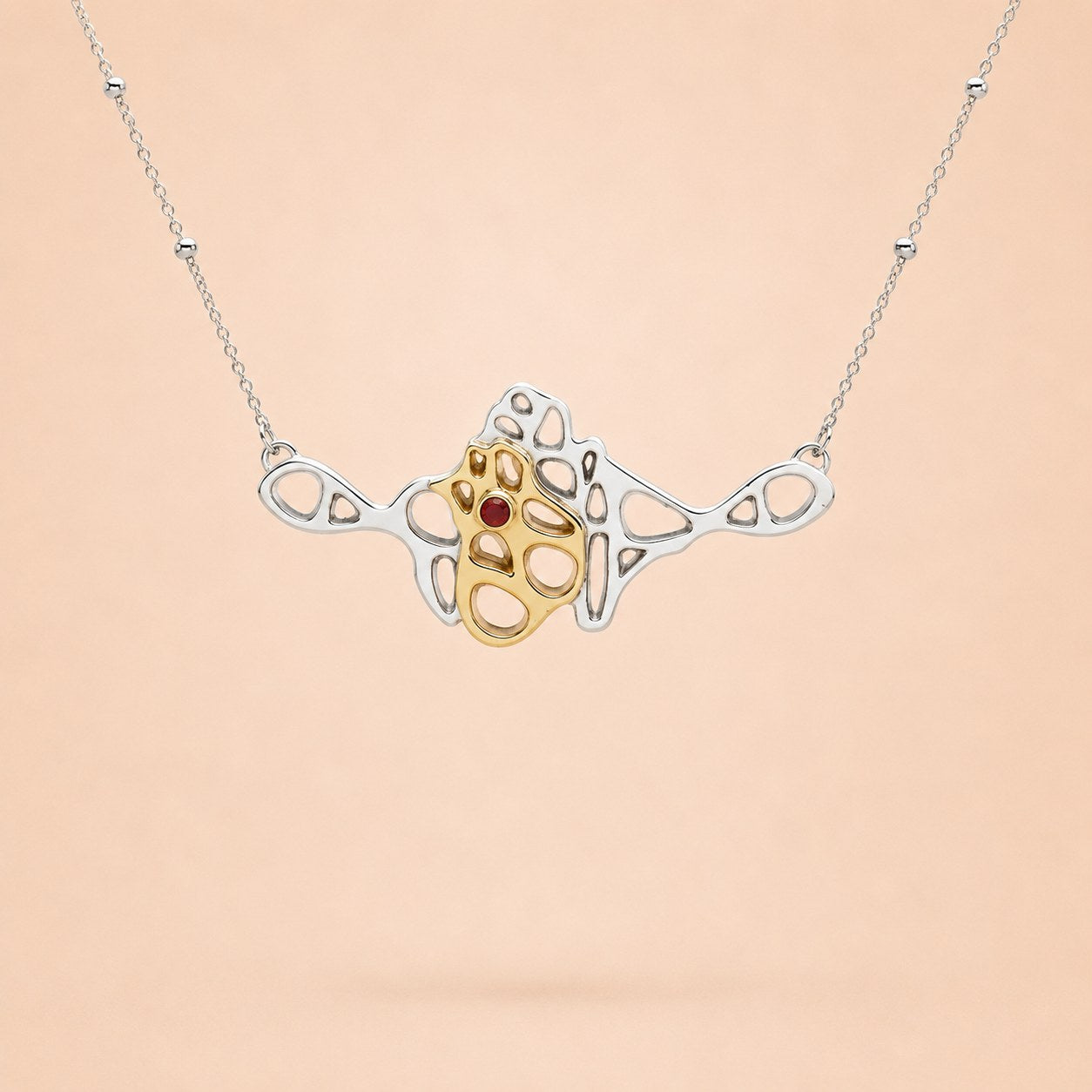 Bin Assaf Gaudi — Handmade Sterling Silver .925 Pendant