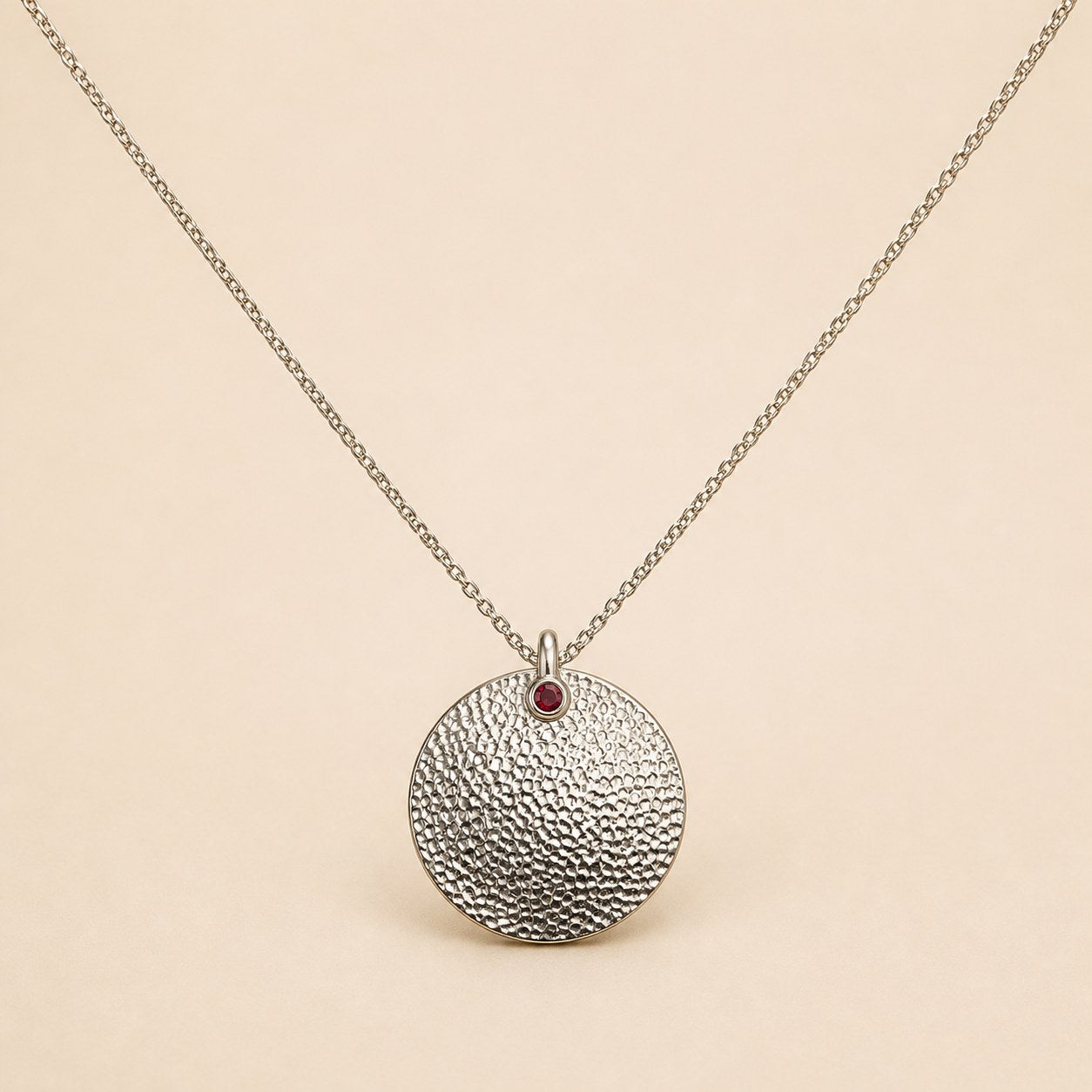 Bin Assaf BA-P-008-1 — Handmade Sterling Silver .925 Pendant