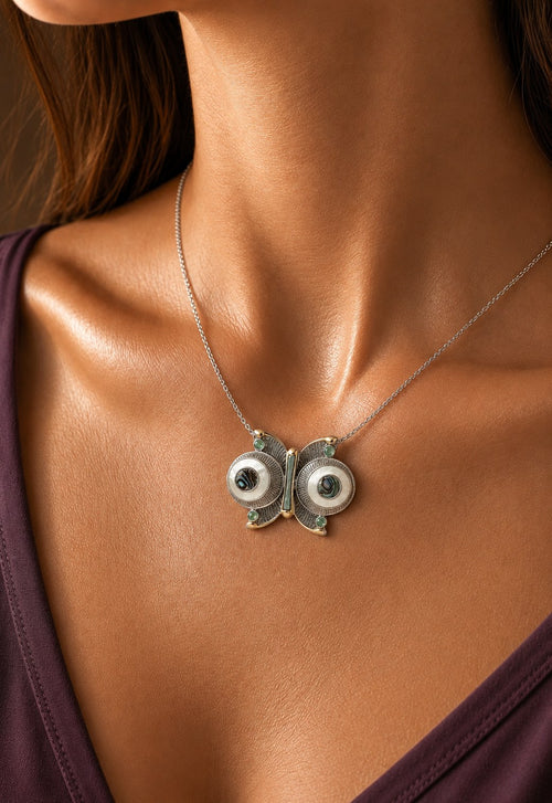 Bin Assaf Al Farasha — Handmade Sterling Silver .925 Pendant