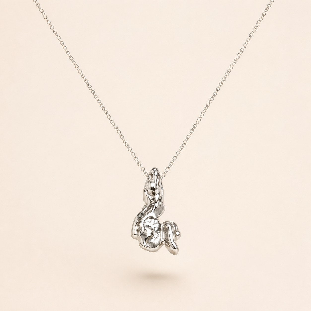 Bin Assaf BA-P-010-1 — Handmade Sterling Silver .925 Pendant