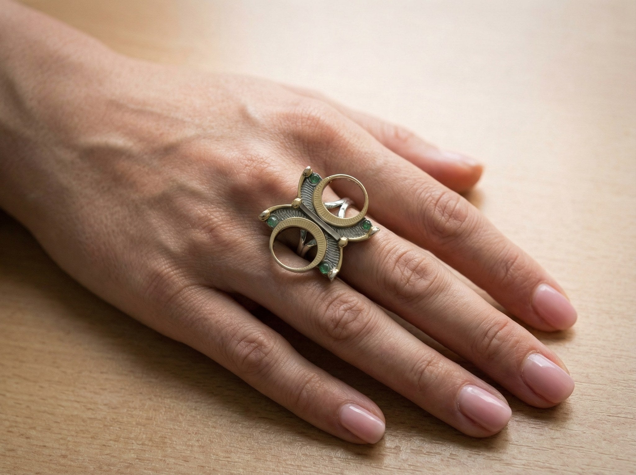 Bin Assaf Al Farasha — Handmade Sterling Silver .925 Ring