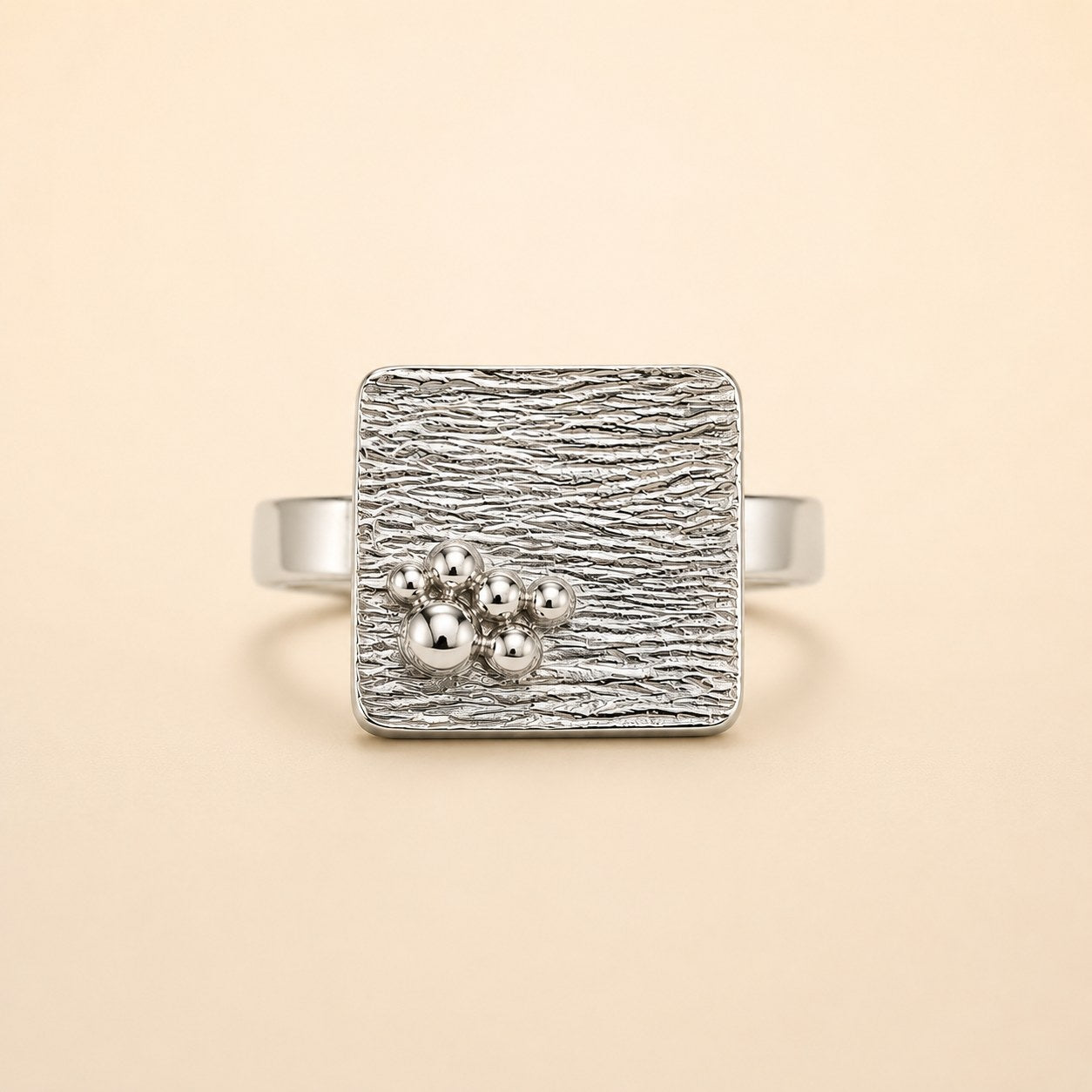 Bin Assaf BA-R-008-1 — Handmade Sterling Silver .925 Ring
