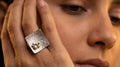 Bin Assaf BA-R-008-1 — Handmade Sterling Silver .925 Ring