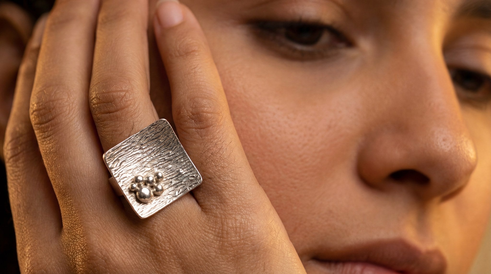 Bin Assaf BA-R-008-1 — Handmade Sterling Silver .925 Ring