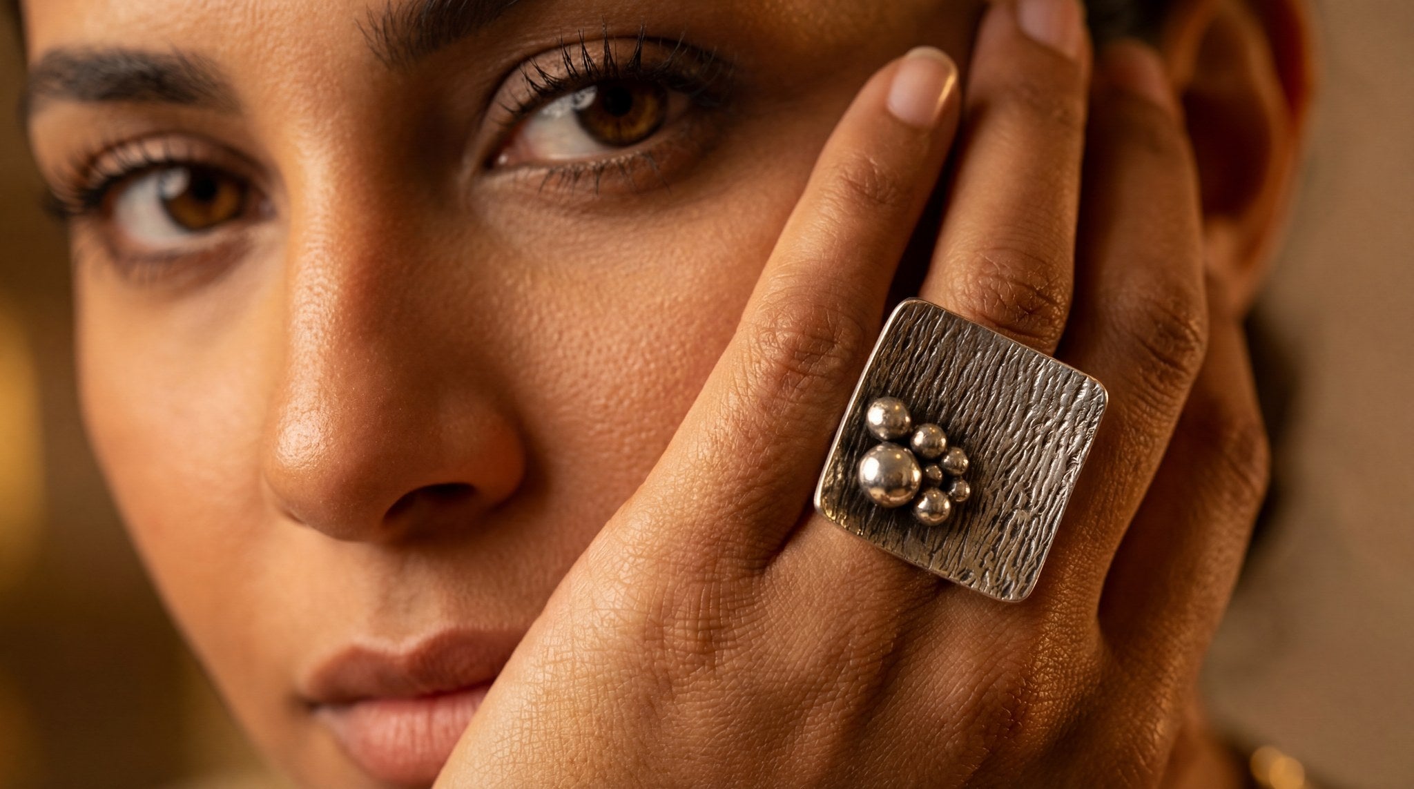 Bin Assaf BA-R-008-1 — Handmade Sterling Silver .925 Ring