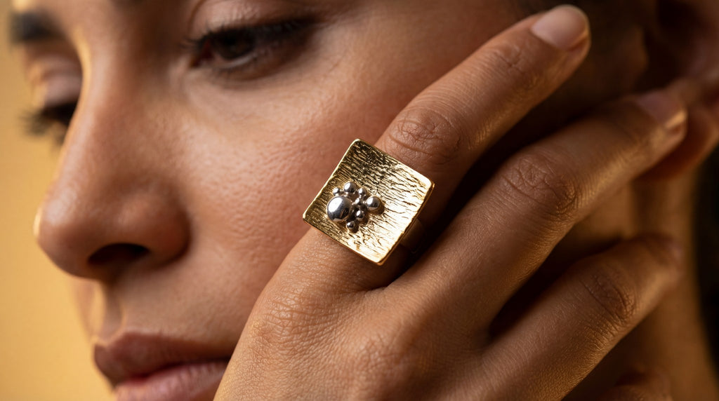 Bin Assaf BA-R-008-1 — Handmade Sterling Silver .925 Ring