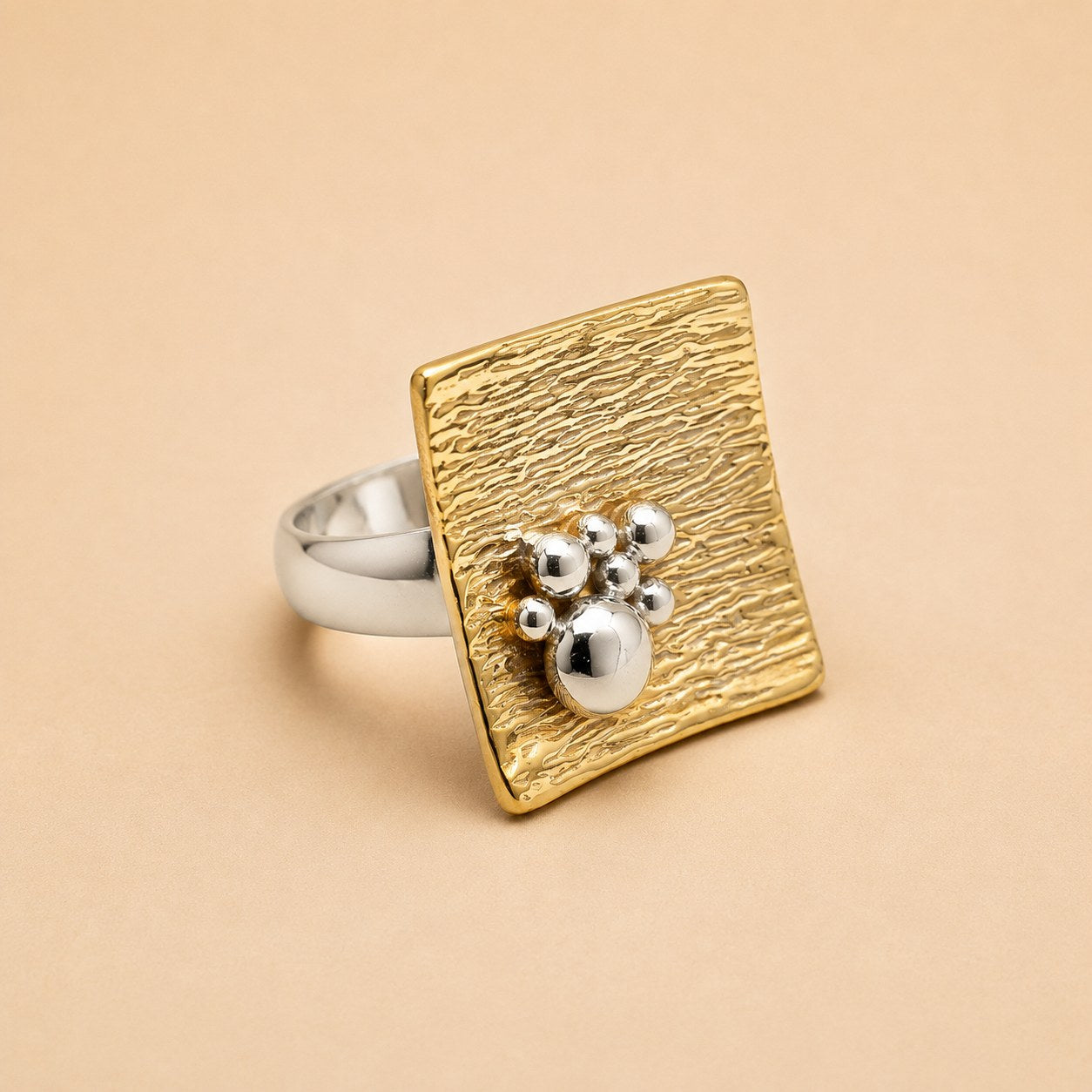 Bin Assaf BA-R-008-1 — Handmade Sterling Silver .925 Ring