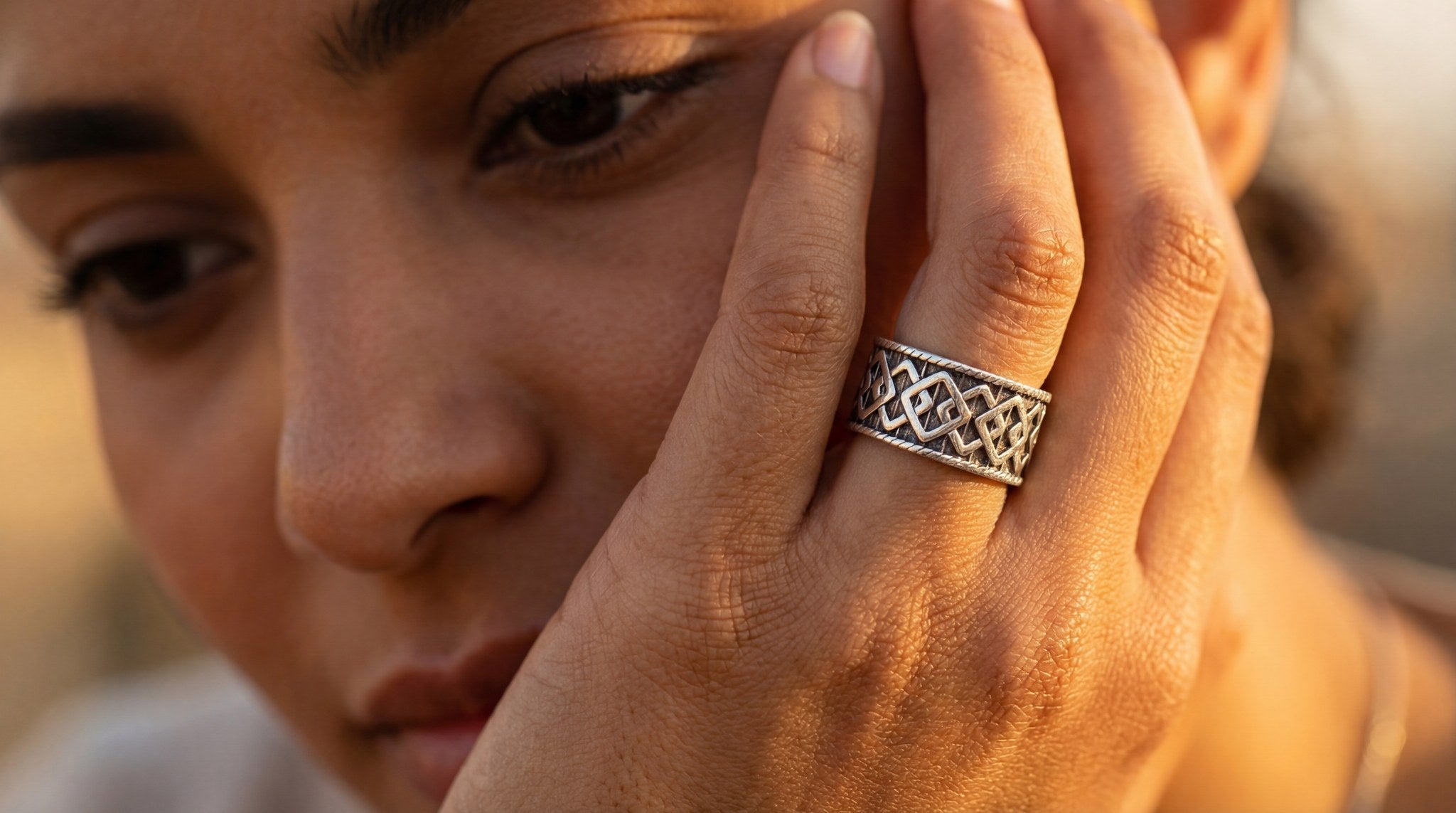 Bin Assaf BA-R-017-1 — Handmade Sterling Silver .925 Ring