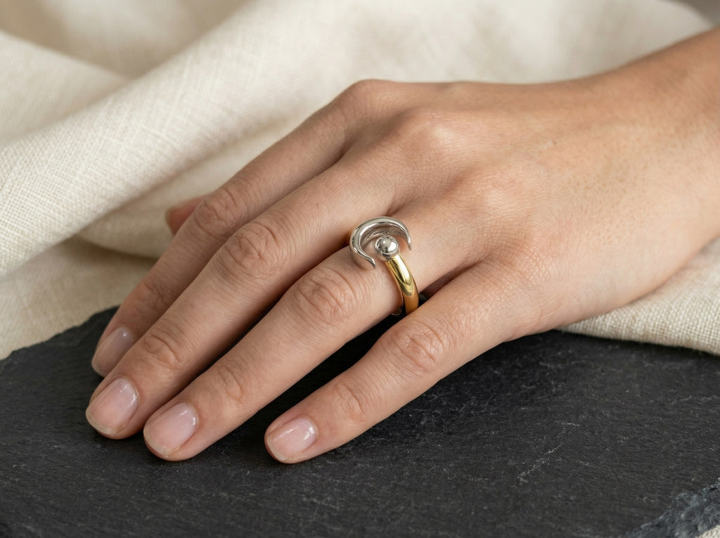 Bin Assaf BA-R-021 — Handmade Sterling Silver .925 Ring