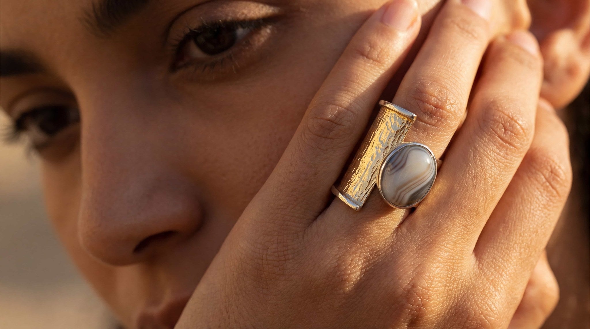 Bin Assaf BA-R-022-1 — Handmade Sterling Silver .925 Ring
