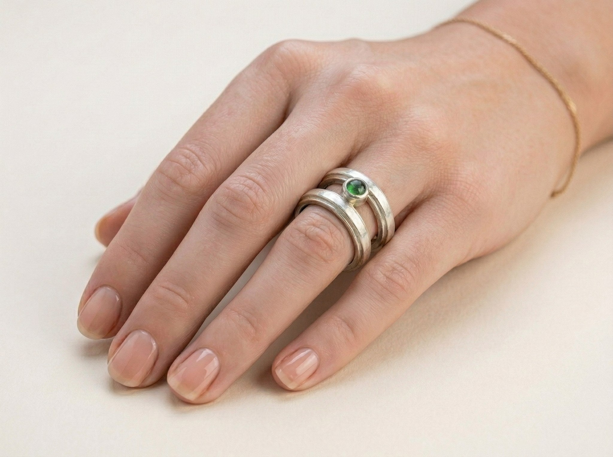 Bin Assaf BA-R-025 — Handmade Sterling Silver .925 Ring