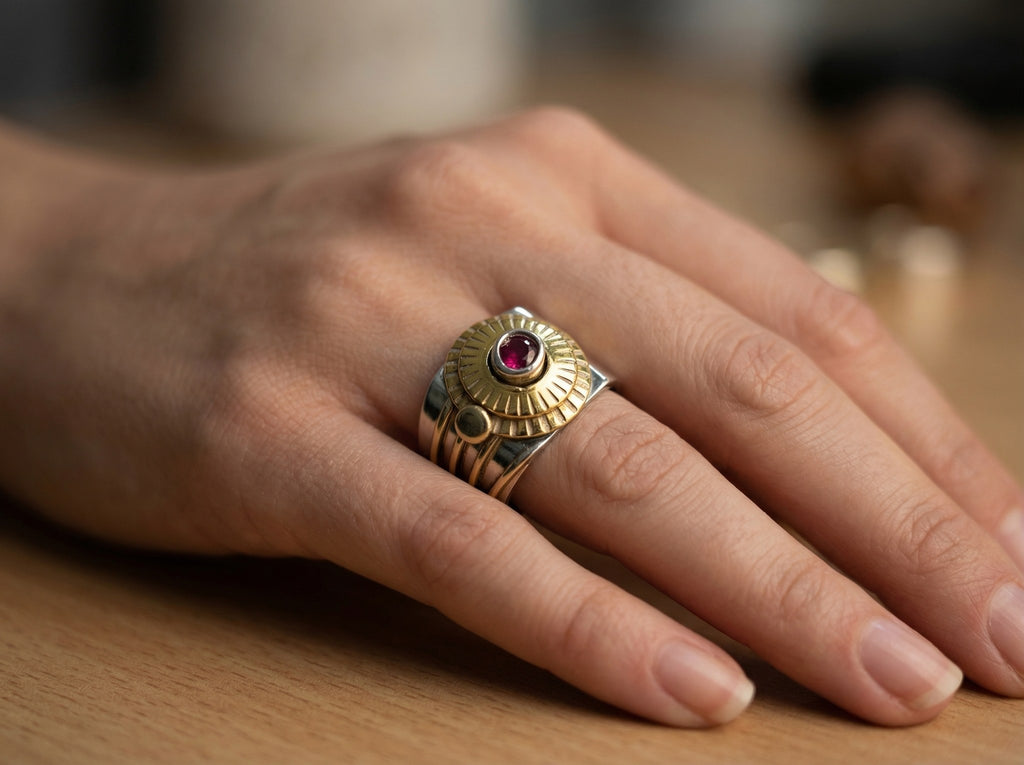 Bin Assaf BA-R-026 — Handmade Sterling Silver .925 Ring