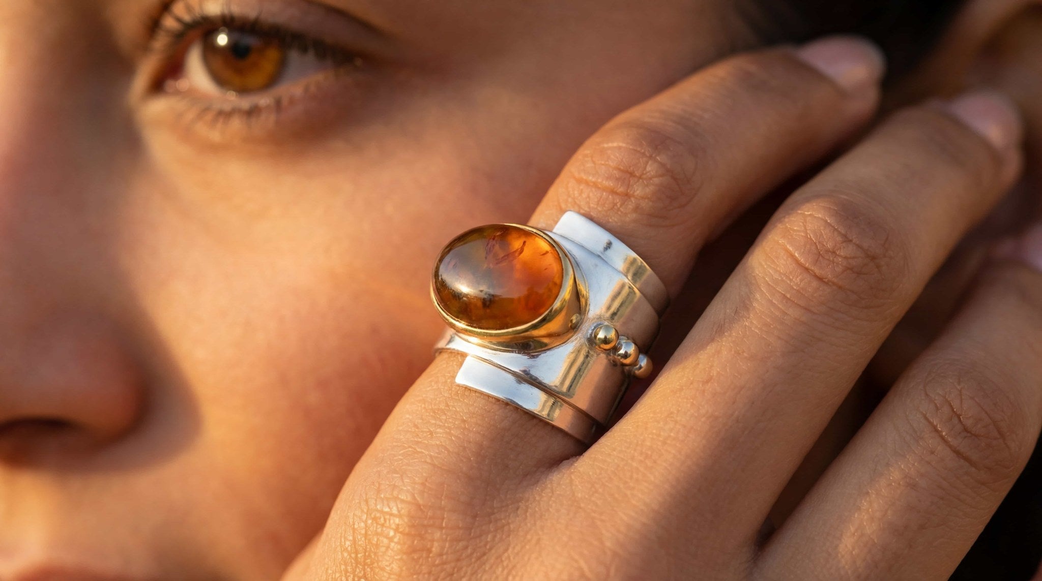 Bin Assaf BA-R-027-1 — Handmade Sterling Silver .925 Ring