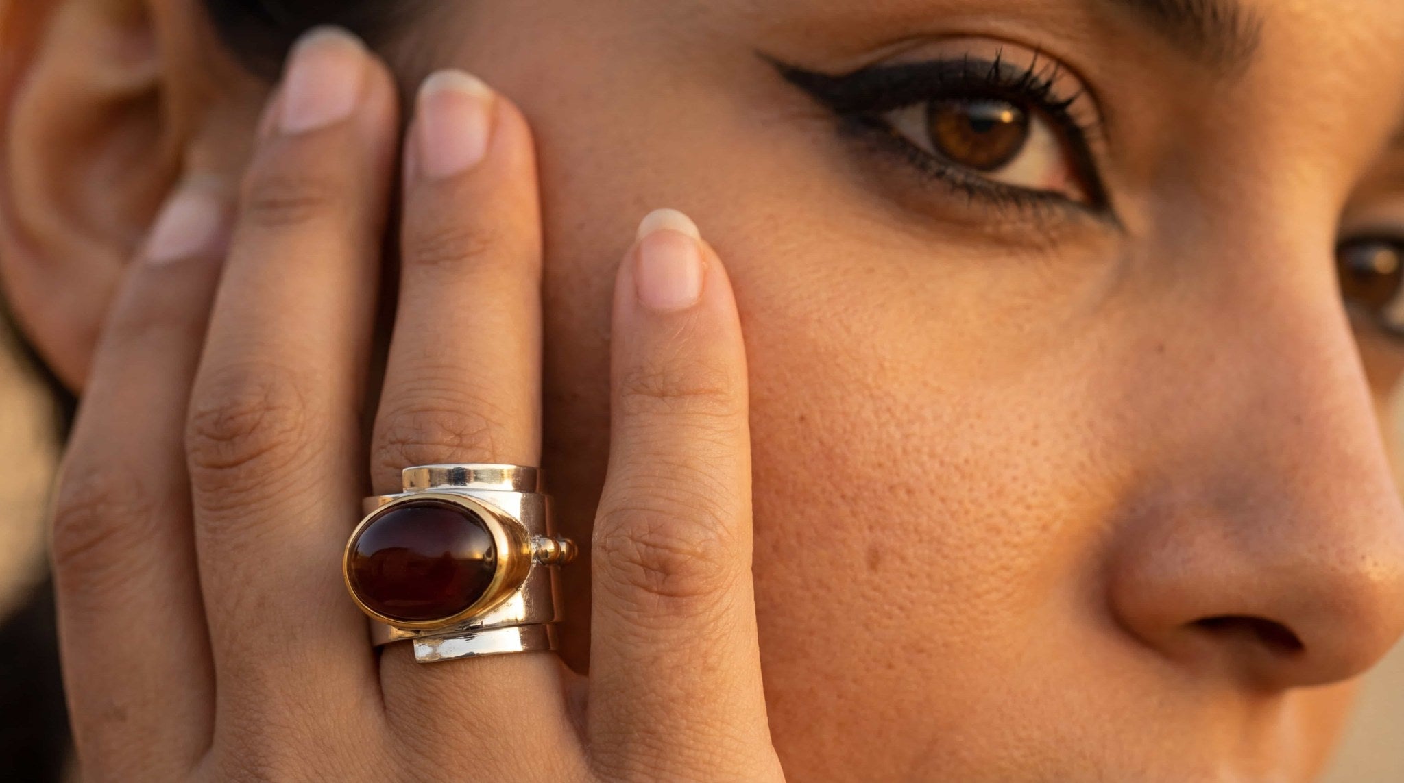 Bin Assaf BA-R-027-1 — Handmade Sterling Silver .925 Ring