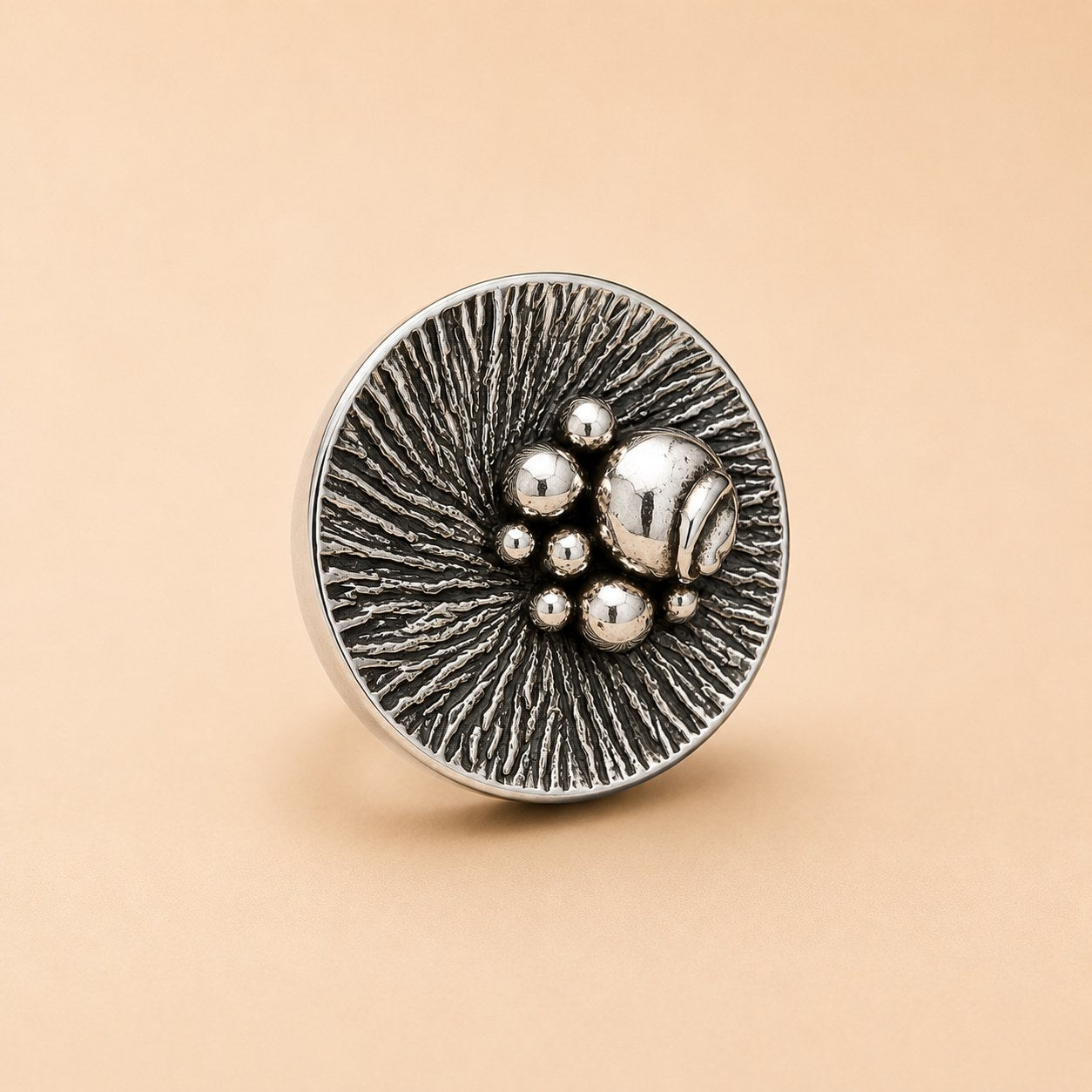 Bin Assaf BA-R-028-1 — Handmade Sterling Silver .925 Ring