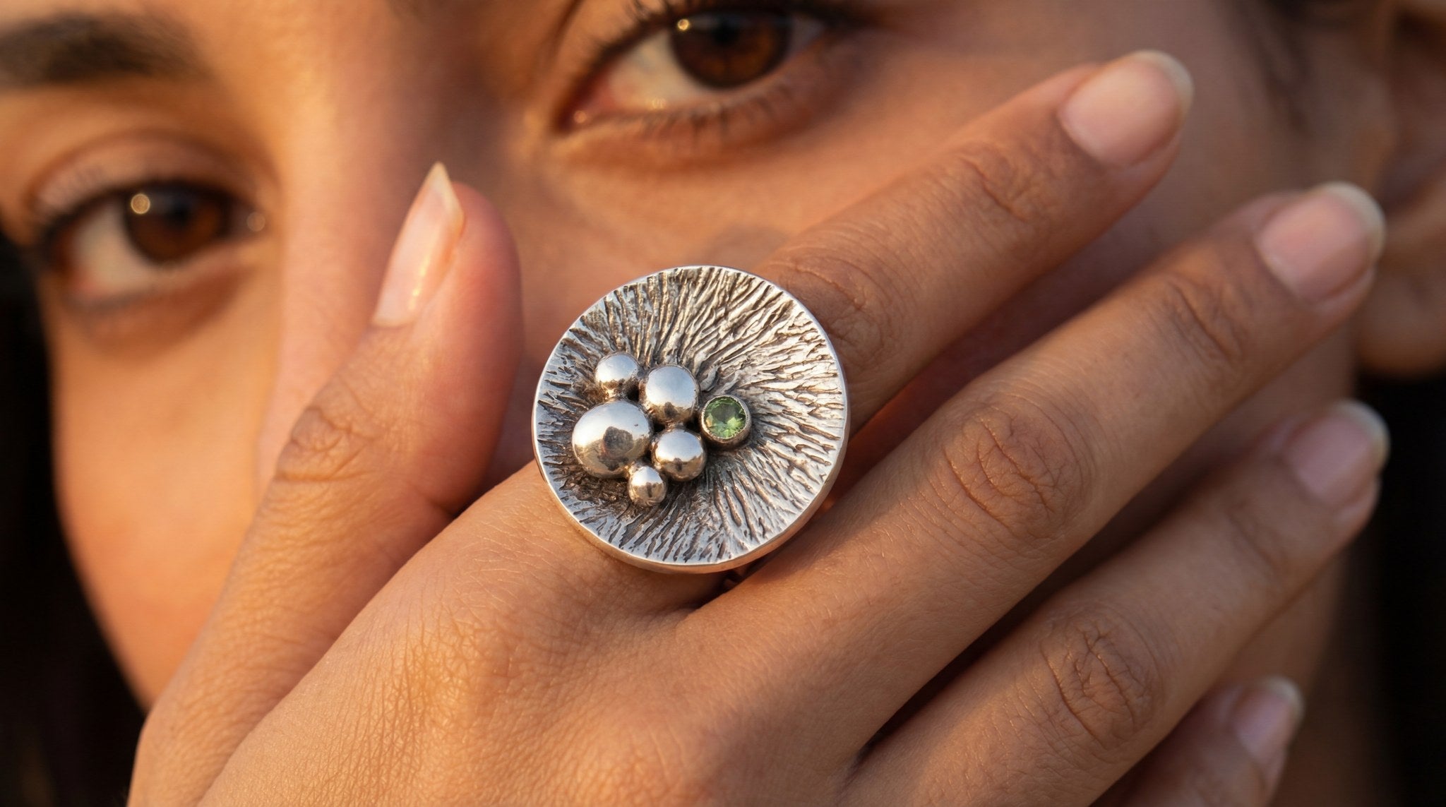 Bin Assaf BA-R-028-1 — Handmade Sterling Silver .925 Ring