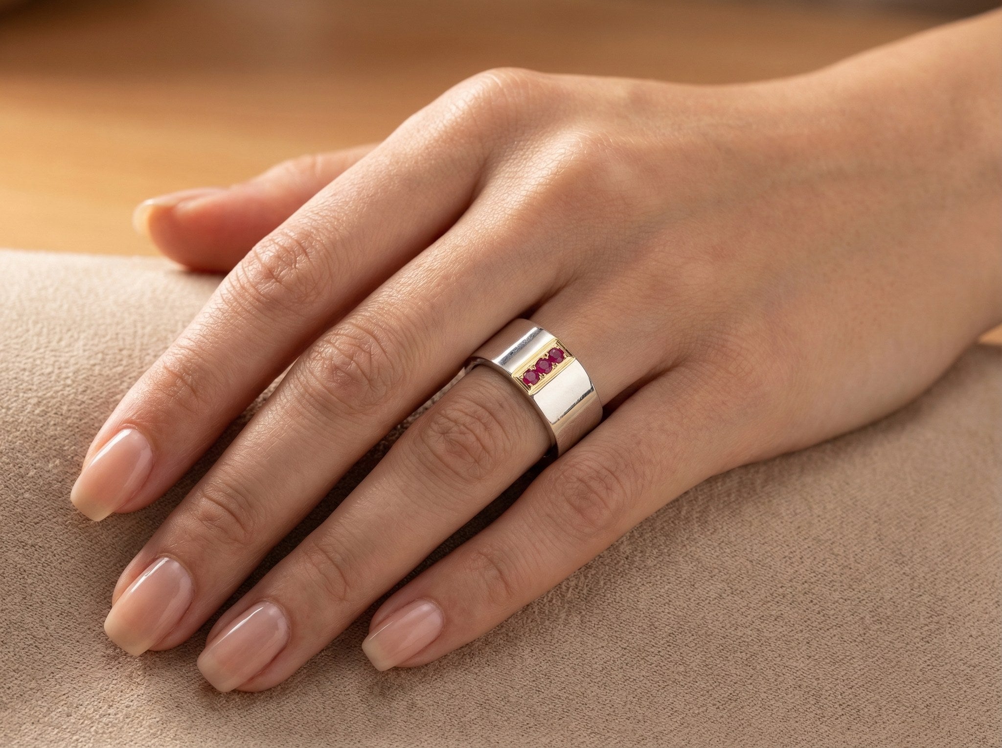 Bin Assaf BA-R-029-1 — Handmade Sterling Silver .925 Ring