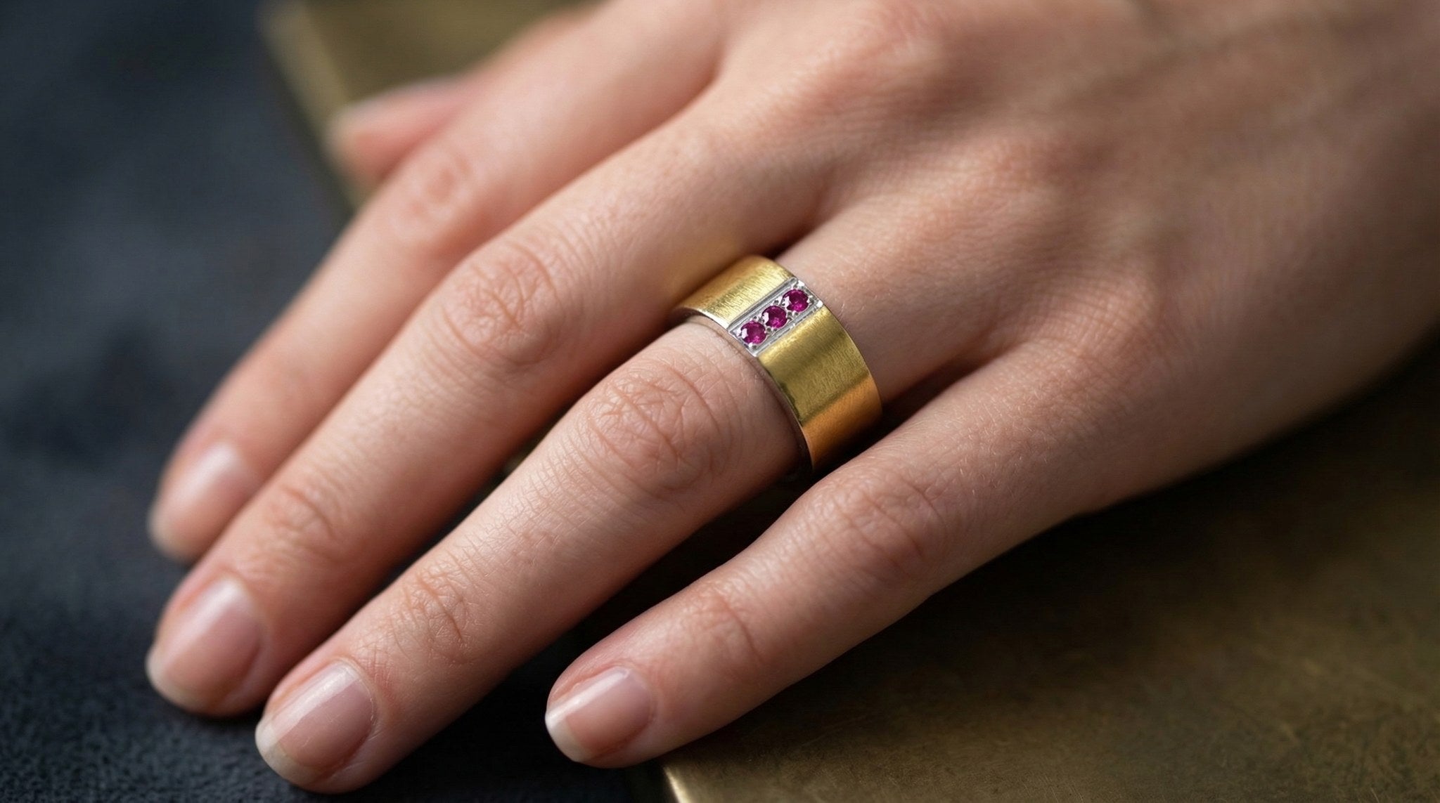 Bin Assaf BA-R-029-1 — Handmade Sterling Silver .925 Ring