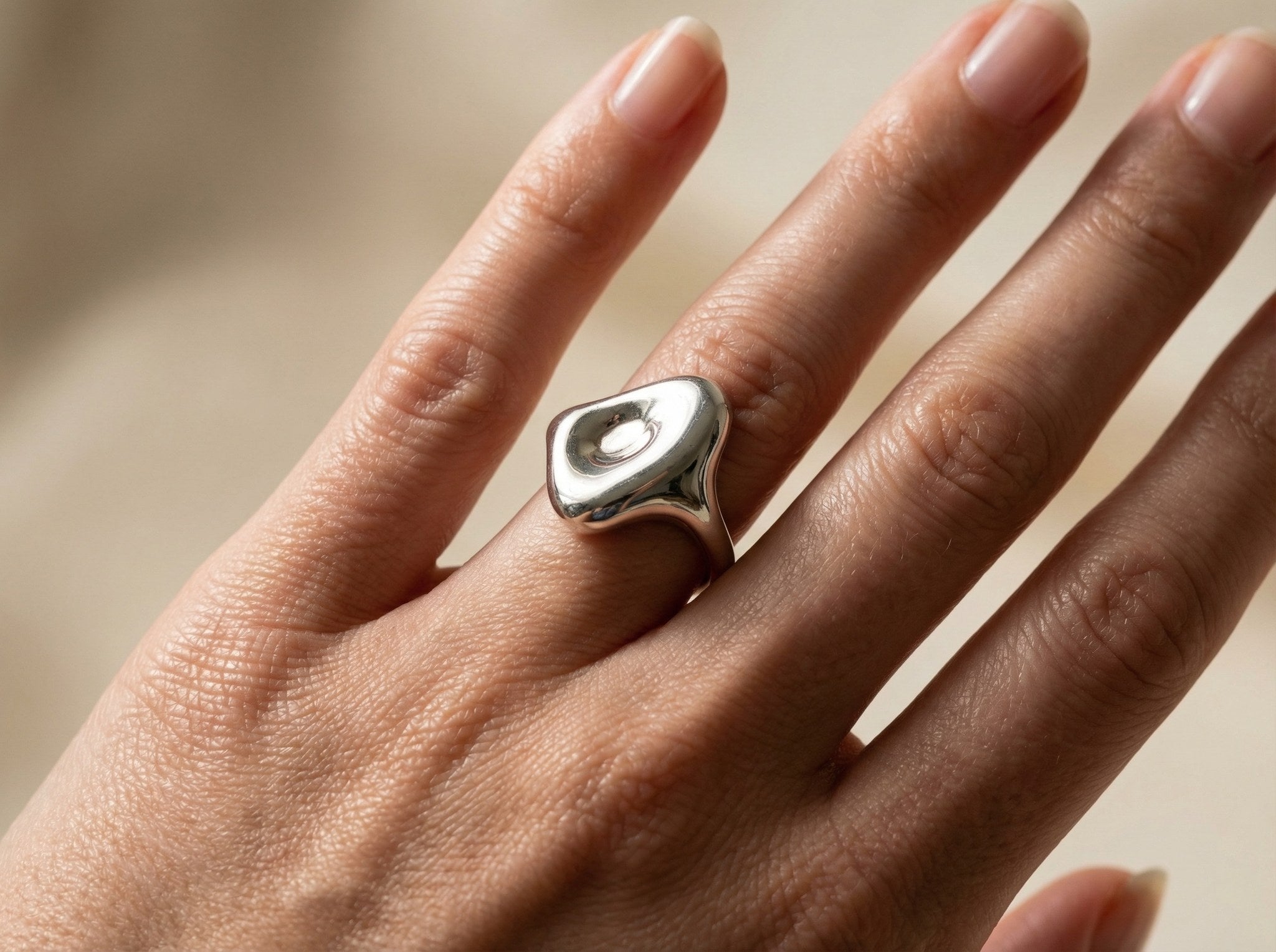 Bin Assaf BA-R-041 — Handmade Sterling Silver .925 Ring