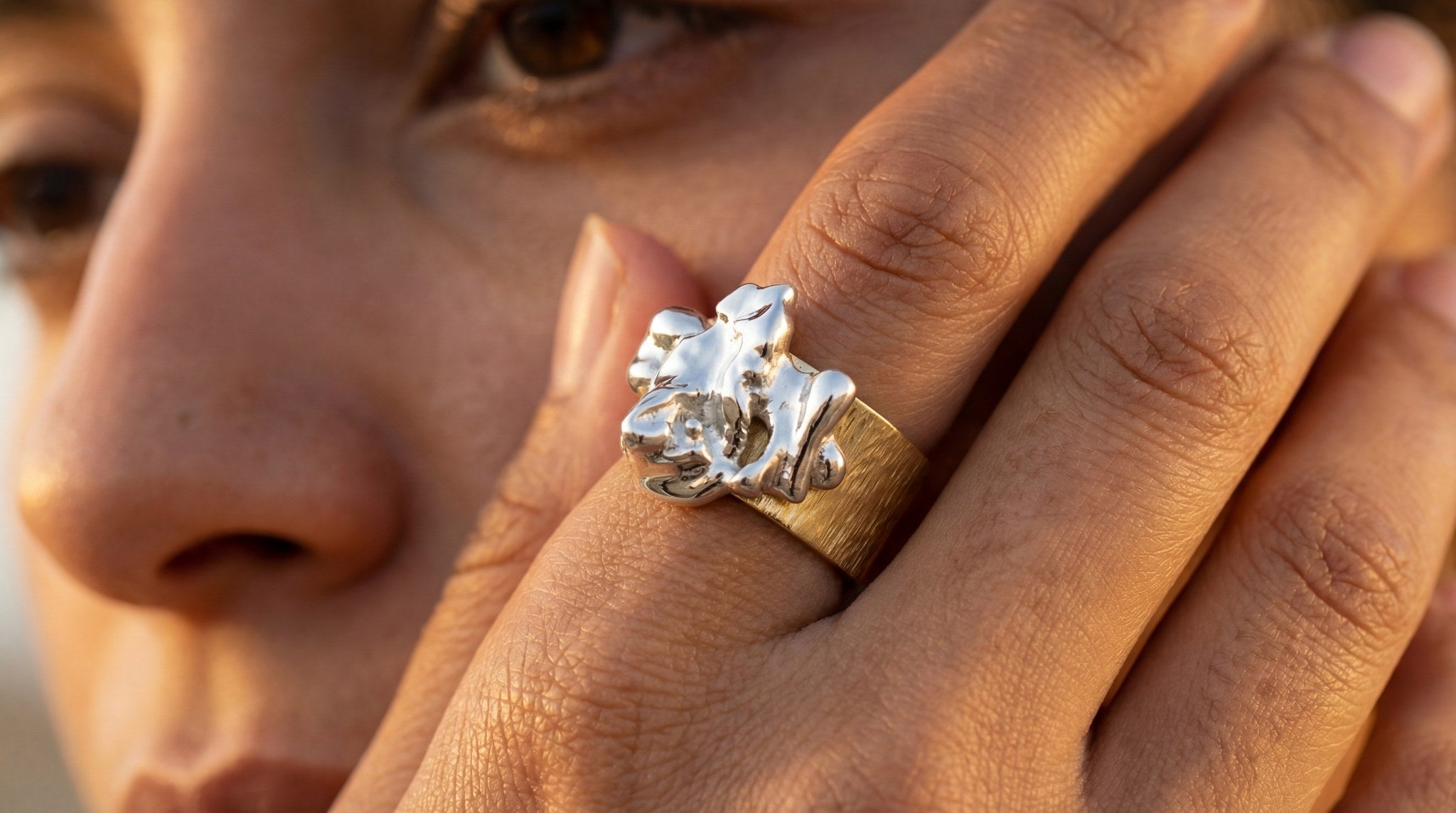 Bin Assaf Pure — Handmade Sterling Silver .925 Ring